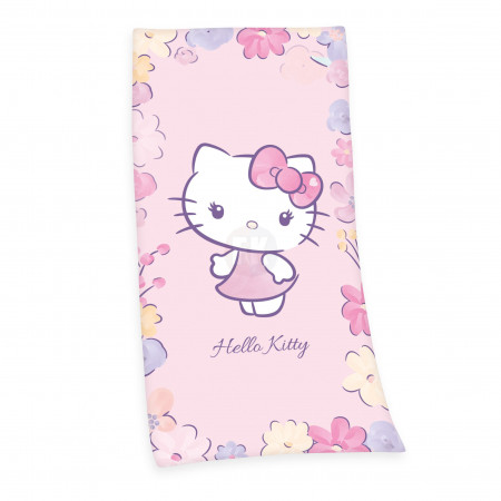 Hello Kitty Velour Towel Hello Kitty 75 x 150 cm